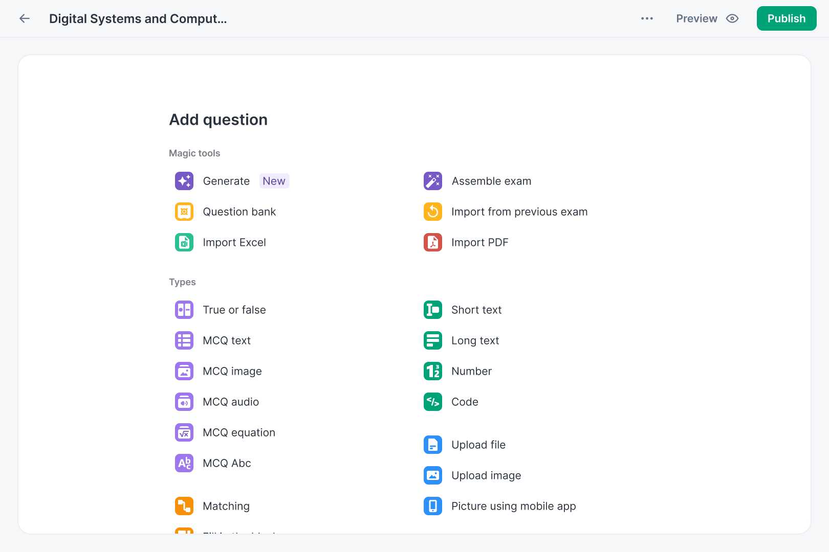 System screenshot